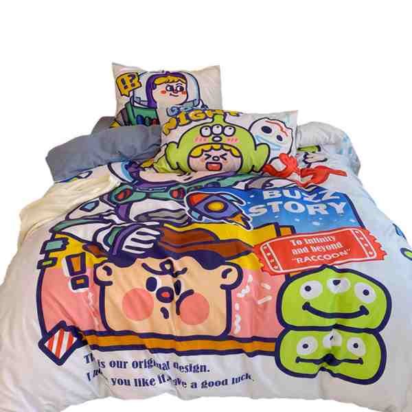 digital print for roll material-bedding