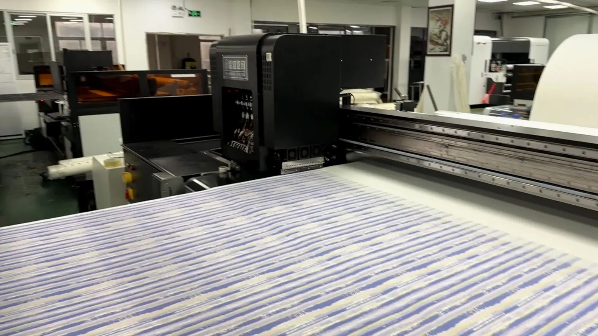 3-Digital Textile Printing Machine Control Panel Display Failure